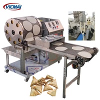 Machine à faire des samosas pour restaurant, boulangerie, restauration et usine alimentaire, machine à plier les samosas, équipement commercial pour en-cas