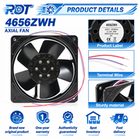 4656ZWH AC Axiallüfter 230VAC 120mm 12038 Feuchtigkeitsgeschützter Hochgeschwindigkeits-Metallflügel Inverter-Schrank-Belüftungsersatz