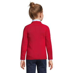 Uniforme <span class=keywords><strong>Scolaire</strong></span> Filles Coton Modal École Brodé Marine Pull Zip Avant Cardigan Pull Unisexe Soft Shell Veste - Product Image 5
