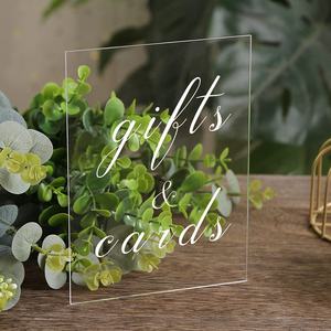 Numéro de table de mariage bricolage personnalisé et signes de fête sur <span class=keywords><strong>feuille</strong></span> acrylique <span class=keywords><strong>vierge</strong></span> pour les cartes de place et les cartes-cadeaux signes de mariage - Product Image 5