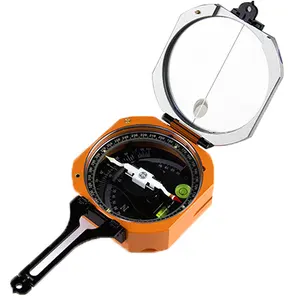 Good Quality Compass 2022 Hot Sales Geology Compass New Steel Metal Harbin Factory HGC-6 Aluminium Compass For Surveying Geologist Surveyor