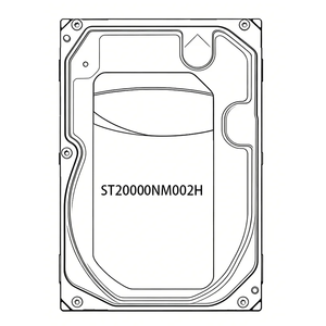 Disco Duro Interno Popular RTS para Servidor ST20000NM002H, Nuevo Disco Duro Empresarial de 20 TB, 512 MB, 7200 RPM, 3.5 Pulgadas, Original Exos En - Product Image 1