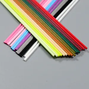 Groothandel Bloem Reed Diffuser Sticks Aangepaste Kleur Geur Aroma Stok Diffuser 5Mm 6Mm Diffuser Riet Sticks