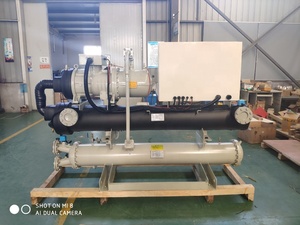 เครื่องทำความเย็นแบบสกรู BOBAI Hanbell ขนาด 120 ตัน ระบบระบายความร้อนด้วยน้ำ สำหรับอุตสาหกรรม - Product Image 6