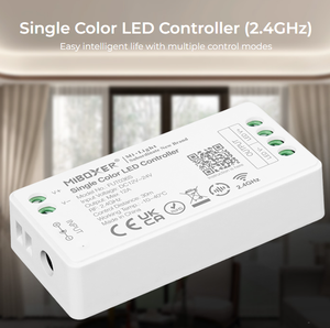Controlador LED Miboxer DC12-24V 2.4GHz, Atenuador FUT036S para Tiras de Luces LED COB de un Solo Color para Interiores - Product Image 3