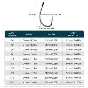 S68 рыболовный крючок для морской рыбалки - Product Image 6