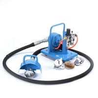 Machine à détartrer électrique industrielle de petite taille Allmarine, modèle KC50/KC60, moteur sans balais, 110V/220V, inhibiteur de rouille/corrosion, flexible de 3 m