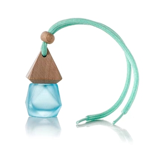 Ambientador Colgante, Difusor de Perfume con Forma de Diamante, Aromaterapia, Fragancia, Colgante, Botella de Vidrio, Perfume - Product Image 3