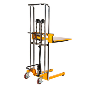 400 kg 0.85m 1.2m 1.5m Hướng dẫn sử dụng Pallet nâng lên Stacker thủy lực xe đẩy nâng bảng - Product Image 4