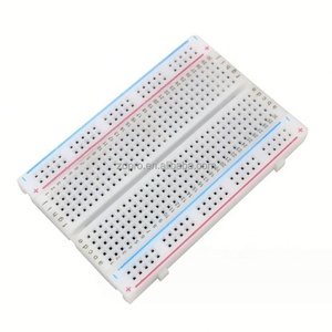 แผงวงจรเบรดบอร์ดคุณภาพสูง 400 รู ขนาด 8.5x5.5 ซม. แผงทดลองเชื่อมต่อแบบคอมโพสิต - Product Image 6