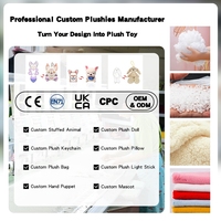 Créez votre propre peluche personnalisée, fabricant de peluches sur mesure, porte-clés en peluche personnalisé, mini peluches, porte-clés en peluche
