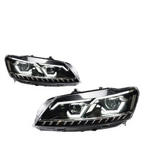 Pour 2011-2016 pour B7, phares LED 12V pour style automobile avec DRL et design dissimulé