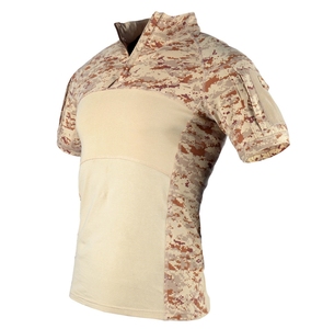 T-shirts DFT904 Frog à manches courtes, pour sports de plein air, camping, tactiques, avec poches sur les bras - Product Image 2