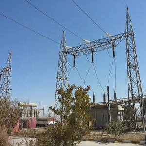 High Voltage Galvanizing Steel Power Transformer Substation <strong>Structures</strong> <strong>for</strong> Power <strong>Line</strong> Transmission - Product Image 4