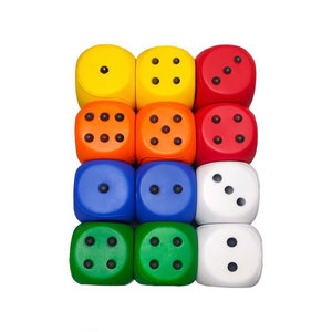 ของเล่นบีบลูกเต๋าแบบอินเทอร์แอคทีฟ Jincan ทำจากโฟม PU สีสันสดใส ช่วยคลายเครียด ของขวัญสนุกๆ สำหรับเด็กและงานปาร์ตี้ - Product Image 5