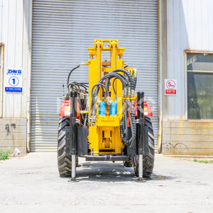 농업용 물 우물 시추 장비 듀얼 파워 헤드 78kW 공압 시추 장비 - Product Image 1