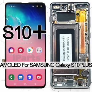 Pantalla AMOLED de Repuesto IParts para Samsung Galaxy S10 Plus <span class=keywords><strong>SM</strong></span>-G975 <span class=keywords><strong>SM</strong></span>-G9750 <span class=keywords><strong>G975F</strong></span> G975U, Pantalla Táctil con Marco, OEM - Product Image 3