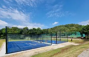 JSMC Panoramic Padel Court Outdoor And Indoor With Roof