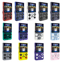R36 Max Tragbare Retro-Spielkonsole mit 4-Zoll-IPS-Bildschirm, Open-Source mit über 30 Simulatoren für Gaming-Enthusiasten