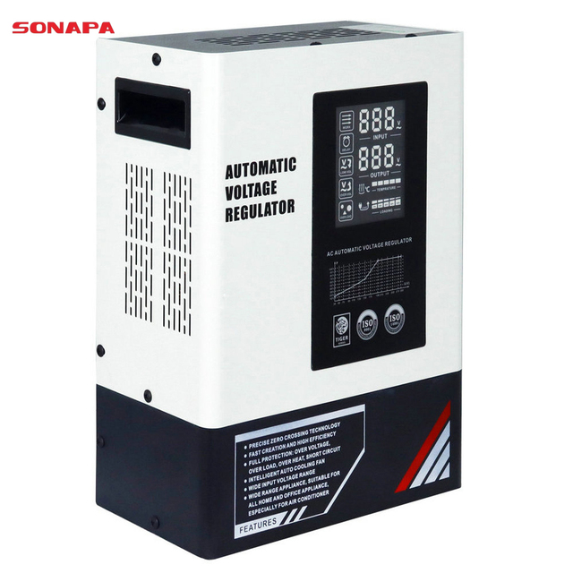 Input 45V-280V ultra Low Voltage Stabilizer Voltage Stabilizer 10KW Single Phase Voltage Stabilizer