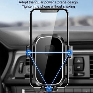 2023 prodotti più venduti gancio presa d'aria auto saldamente supporto per telefono cellulare di navigazione in - Product Image 6