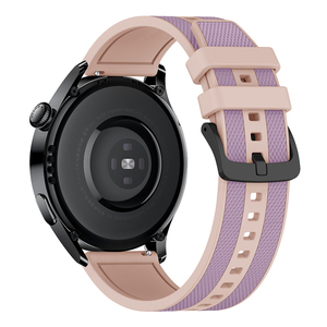 BEEFLYPOWER Correas de Reloj de Silicona de Goma de 20 mm 22 mm, Nuevo Diseño, para Relojes Huawei GT <span class=keywords><strong>2</strong></span> 3 4, Repuesto - Product Image 5