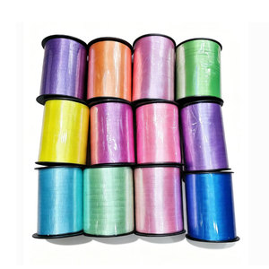 5MM 250Yards Metallic Satinfeel Curling <b>Ribbon</b> Plastic <b>Ribbon</b> Gift <b>Ribbon</b> PP <b>Ribbon</b> Roll for Gift Wrapping Packaging Use - Product Image 1