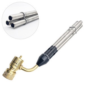 Antorcha de Soldadura de Propano Mapp Torch 1800C con Cabezal Angulado, Encendido Manual, Calentamiento y Enfriamiento, Sin Aleación de Aluminio - Product Image 1