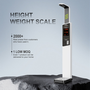 Báscula Médica Ultrasónica de Altura y <span class=keywords><strong>Peso</strong></span> HW-900C con Cálculo de IMC, Pantalla LED, Personalización OEM/ODM, Precisión de 0.1 kg - Product Image 1