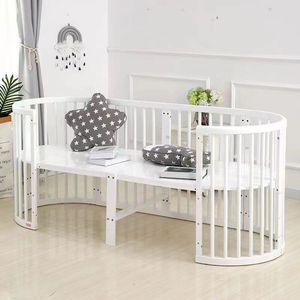 Letto Ovale Bianco per Bambini, Divano e Tavolo Didattico per Uso Ospedaliero e Domestico, Letto Gioco per Bambini - Product Image 5