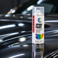 Semprotan Aerosol Clear Coat 400 mL 1K Akrilik High Gloss Base dengan Perlindungan UV Otomatis