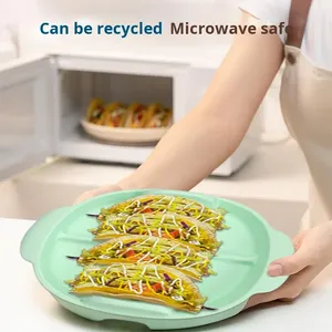 Round Silicone Tower with <b>Tray</b> Reusable <b>Kitchen</b> Gadget Party Birthday Home Use Dishwasher Safe - Product Image 1