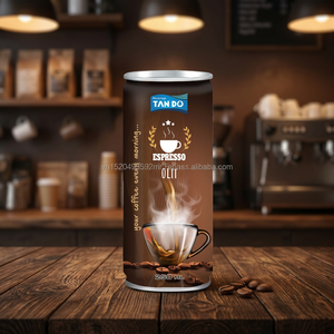กาแฟสำเร็จรูปผสมน้ำตาล นัท ช็อกโกแลต และครีม บรรจุกระป๋อง ได้รับการรับรองมาตรฐาน OEM ISO/HACCP จากเวียดนาม - Product Image 2