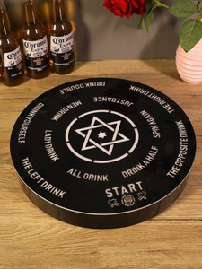 Barre électronique créative KTV Divertissement Roue de jeu à boire <span class=keywords><strong>Roulette</strong></span> de jeu en acrylique rechargeable éclairée par LED - Product Image 5