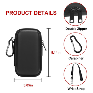 Estuche rígido portátil a prueba de golpes impermeable HDD SSD para Ledger Nano S Plus/ S / X <span class=keywords><strong>Crypto</strong></span> Hardware Wallet - Case Only - Product Image 5