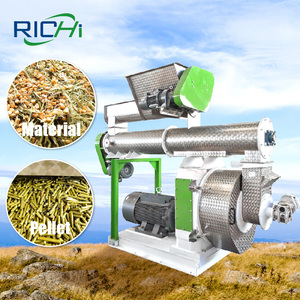 Richi tùy chỉnh 5-7t/h bê bò catttle PELLET động vật thực phẩm máy làm - Product Image 1