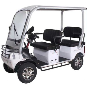 รถเที่ยวชมเมืองไฟฟ้า 4 ล้อ 4 ที่นั่ง พร้อมหลังคา จากโรงงานจีน - Product Image 1