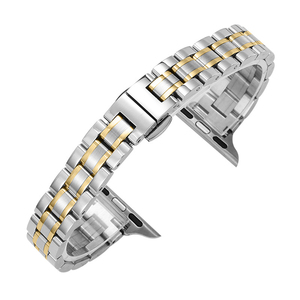 Correa de Reloj Inteligente de 14 mm, Lujosa y Moderna, Delgada, de Metal, Acero Inoxidable, para Reloj <span class=keywords><strong>Apple</strong></span> - Product Image 6