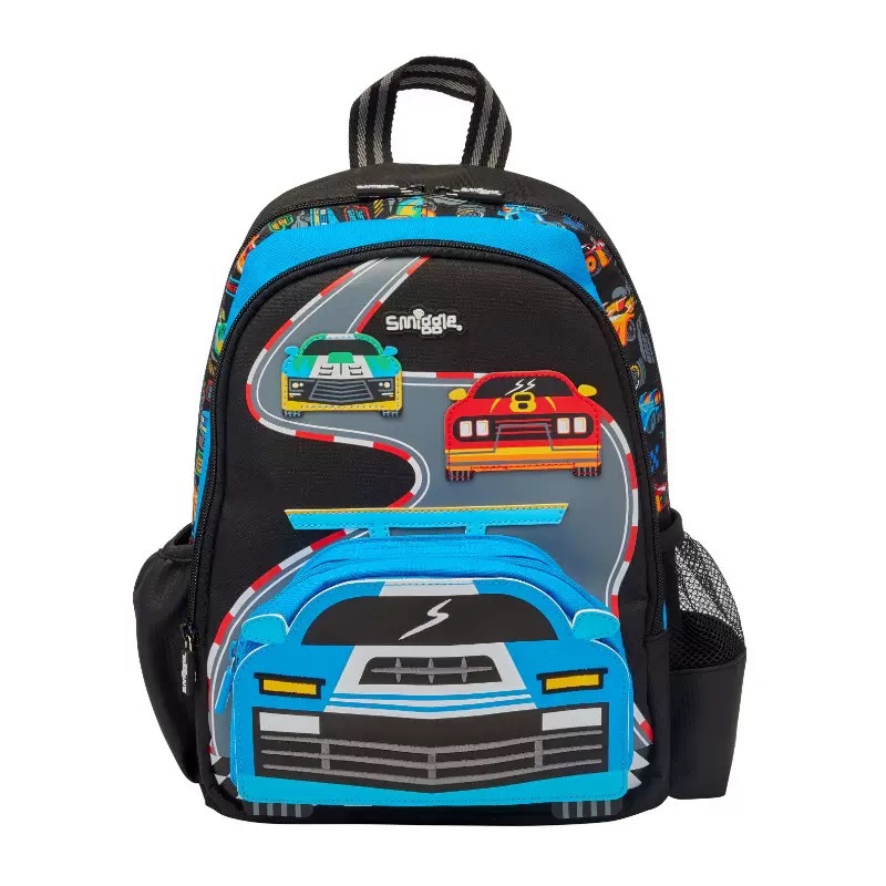 Black racing bag medium-3630cm