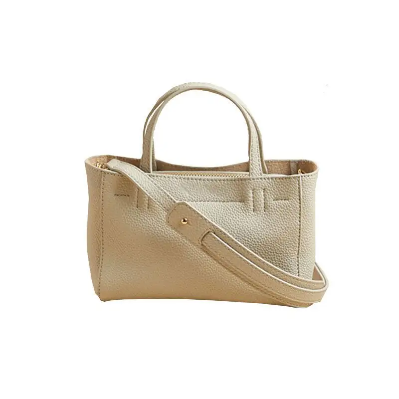 2023 Fashion Design Leather Women's Handbag Ladies Brand Luxury Shoulder Bag for Women Unisex Italy Zipper for Handbags 3 Colors