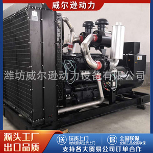 Groupe électrogène diesel Shanghai Cap 500 kW 380 V 50 Hz pour alimentation de secours d'hôpital - Product Image 2