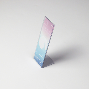 L T Hình Dạng 4Mm Từ Acrylic Đơn Chủ A5 Hai Hai Mặt Bảng Talker 3Mm Acrylic Áp phích Đăng Chủ - Product Image 6