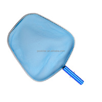 Écumoire à feuilles de luxe de haute qualité et robuste pour piscine et spa, cadre en aluminium avec couvercle et poignée en plastique, outil de nettoyage Poolstar