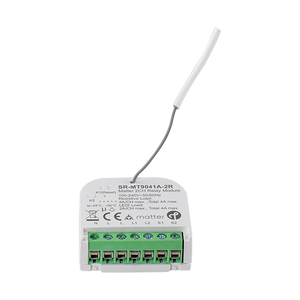 Sunricher Relé Inteligente de 2 Canales para Montaje en Pared, Control por Aplicación, Compatible con Apple Home, Alexa y Google Home SR-MT9041A-2R - Product Image 2