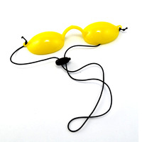 Bandeau professionnel de bronzage de protection des yeux UV avec des lunettes de couverture des yeux en silicone certifiées ANSI Z87.1