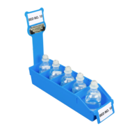 Boîte de rangement rectangulaire ABS IV avec séparateur réglable pour usage en pharmacie/clinique, compatible injection, design moderne