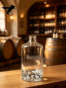 Botella <span class=keywords><strong>de</strong></span> Vidrio Vacía <span class=keywords><strong>de</strong></span> 500 ml para Licores, Whisky, Tequila, <span class=keywords><strong>Vodka</strong></span> con Serigrafía y Tapón <span class=keywords><strong>de</strong></span> Corcho - Product Image 1