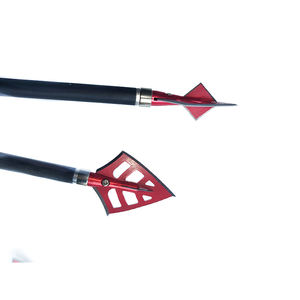 125 grano aluminio ranurado tiro con arco caza flechas puntas Accesorios - Product Image 2