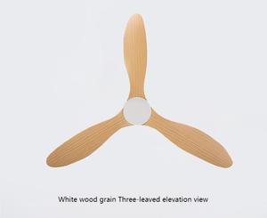Salon 52 pouces 3 pales ventilateur de plafond télécommandé moderne avec lumière et télécommande pour chambre à coucher pour salon - Product Image 5