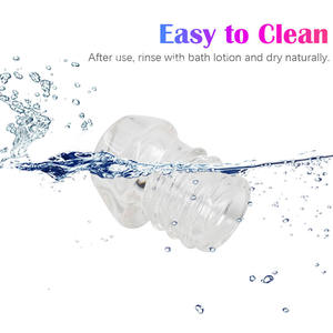 Anneau pénien réaliste en TPE souple réutilisable pour <span class=keywords><strong>homme</strong></span>, pour un plaisir masculin durable et plus intense - Product Image 6